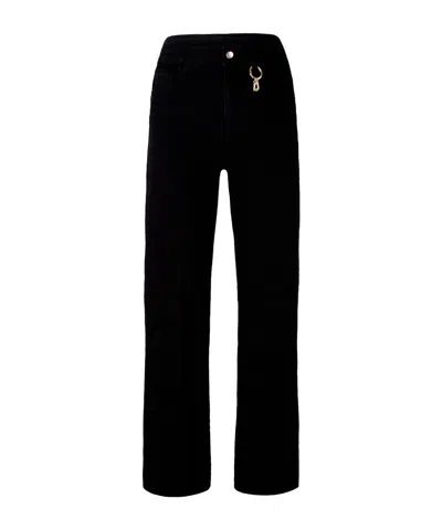 Liu •jo Embroidered Denim Trousers
