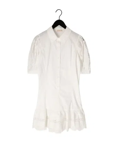 Liu •jo Embroidered Dress In White