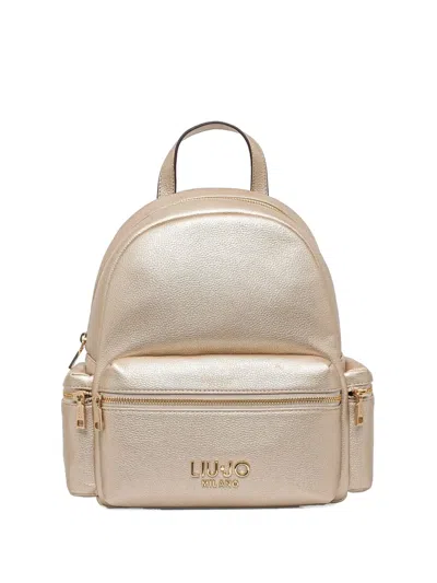 Liu •jo Evrim Backpack In Gold