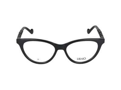 Liu •jo Liu Jo Eyeglasses In Black