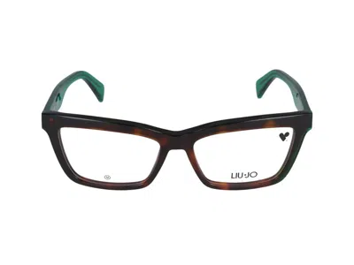 Liu •jo Liu Jo Eyeglasses  Lj2783 237 Tortoise/green 54/16/140