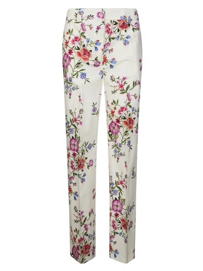 Liu •jo Liu Jo Fabulous Trousers Fiori For Women In Multi