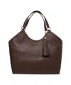 Liu •jo Faux Leather Handbag In Brown