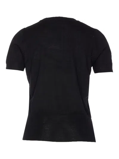 Liu •jo Faux-pearl-embellished Top In Black
