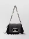Liu •jo Feather Chain Strap Shoulder Bag