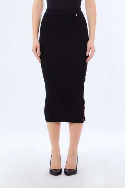 Liu •jo Female Skirts Liu Jo Mf5034 Ms99e 22222 In Black