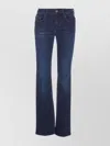 Liu •jo Five-pocket Trousers With Back Patch Pockets In Blue