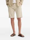Liu •jo Five-pockets Shorts In Neutral