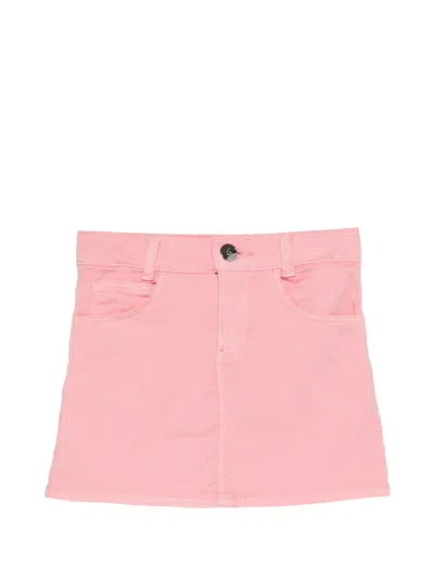Liu •jo Kids' Five-pocket Skirt In Pink