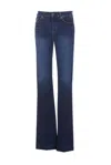 Liu •jo High Waisted Flare Jeans In Blue