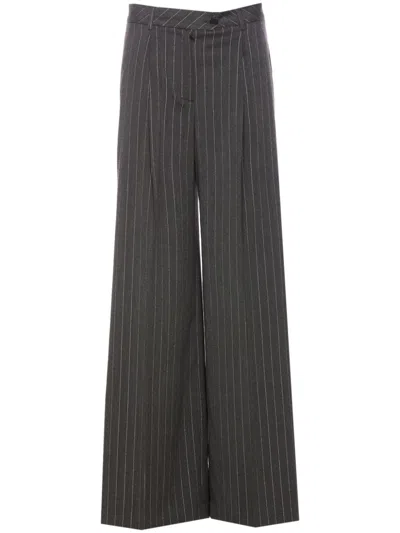 LIU •JO FLARE STRIPED TROUSERS