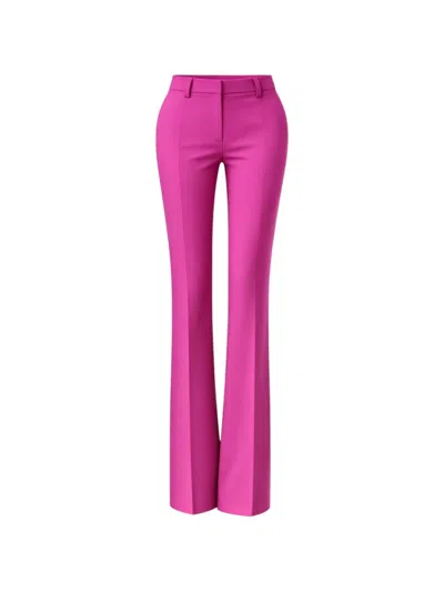 Liu •jo Flare Trousers In Pink