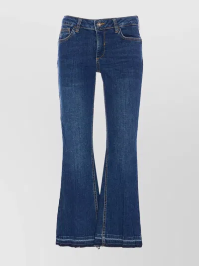 LIU •JO FLARED BOOT CUT DENIM JEANS TROUSERS