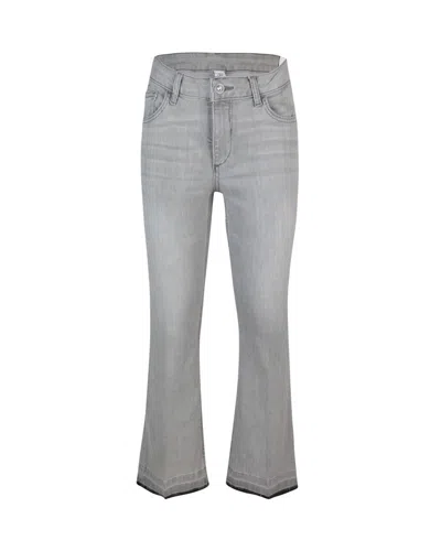 Liu •jo Liu Jo Flared Bootcut Jeans In Grey