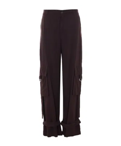 LIU •JO LIU JO FLARED CARGO PANTS