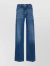 Liu •jo Flared High Waist Denim Jeans Trousers