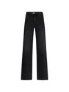 Liu •jo Belt-loop Jeans In Black