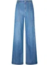 Liu •jo Flared Jeans In Blue