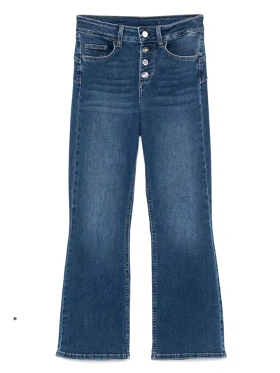Liu •jo Flared Jeans In Blue