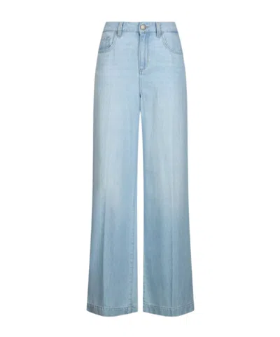 Liu •jo Liu Jo Flared Jeans In Blue