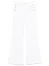 Liu •jo Flared Jeans In White