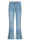 Liu •jo Flared Jeans With Rhinestones