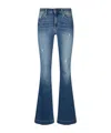 Liu •jo Flared Jeans With Rhinestones