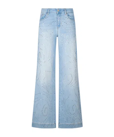 Liu •jo Flared Jeans With Studs