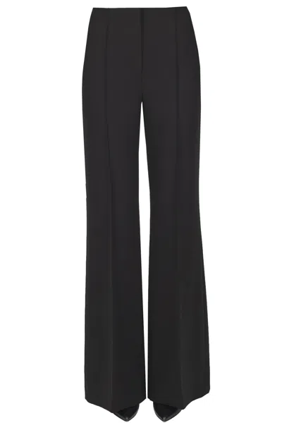 Liu •jo Flared Leg Trousers In Transparent