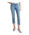 Liu •jo Flared Printed Denim Jeans