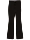 Liu •jo Flared Trousers In Black
