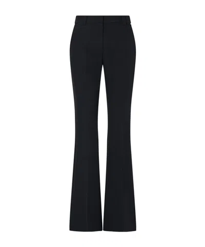 Liu •jo Flared Trousers Elegant In Black