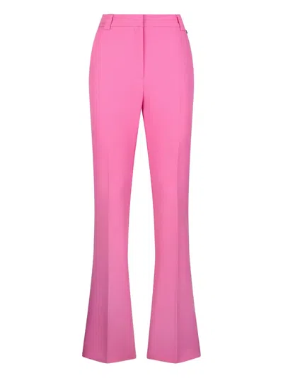 Liu •jo Flared Trousers In Pink