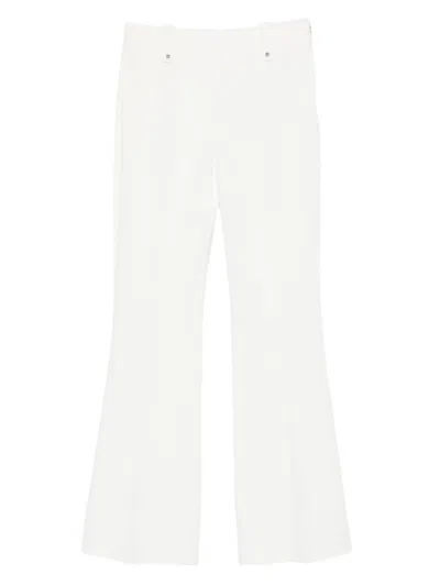 Liu •jo Flared Trousers In White
