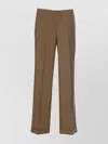 Liu •jo Flared Trousers With Button Detail And Elasticized Waist