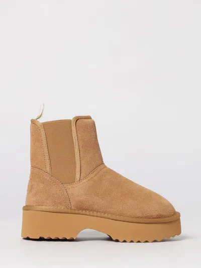 Liu •jo Flat Ankle Boot Woman Liu Jo In Brown