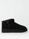 Liu •jo Suede Ankle Boots In Schwarz