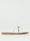 Liu •jo Flat Sandals Liu Jo Woman Color White
