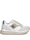 Liu •jo Floral-embroidered Sneakers In White