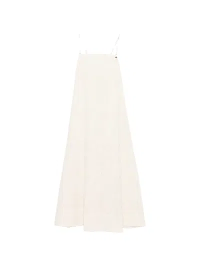 Liu •jo Floral-pattern Sequin Dress In Neutral