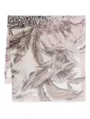 Liu •jo Floral-print Scarf In White