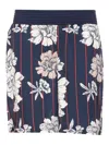 Liu •jo Elastic Waist Shorts In 蓝色
