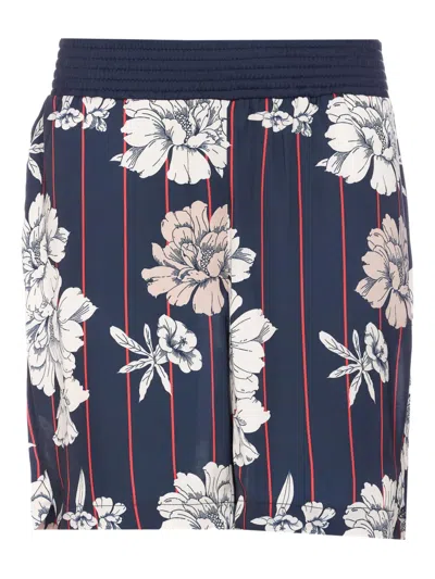 LIU •JO FLORAL-PRINT SHORTS