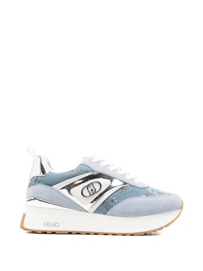 Liu •jo Floral-print Sneakers In Multi