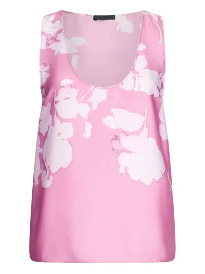 LIU •JO FLORAL-PRINT TOP