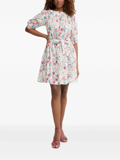 Liu •jo Floral-print Mini Dress In Multi