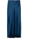 Liu •jo Liu Jo Flowing Blue Maxi Skirt With High Waist Design In Blue