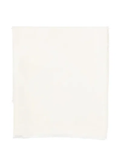 Liu •jo Fringed Scarf In White