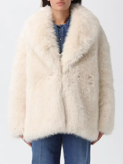 LIU •JO FUR COATS LIU JO WOMAN COLOR MILK,H27725246