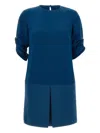 Liu •jo Gathered-detail Mini Dress